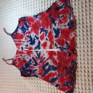 Tie dyed tank, envisionstudio, size XL (16/18)